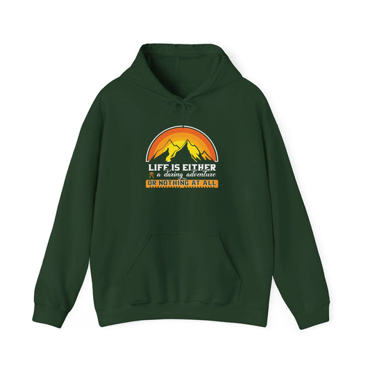 Life Is Either A Daring Adventure Or Nothing At All Hoodie