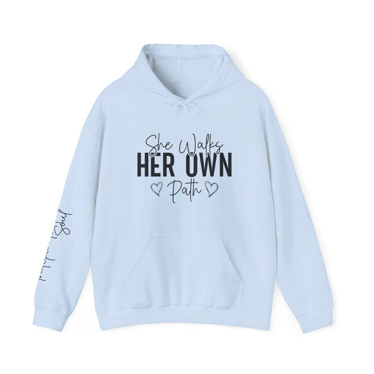 She Walks Her Own Path, Independent Soul Hoodie